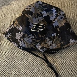 Purdue Floral Bucket Hat